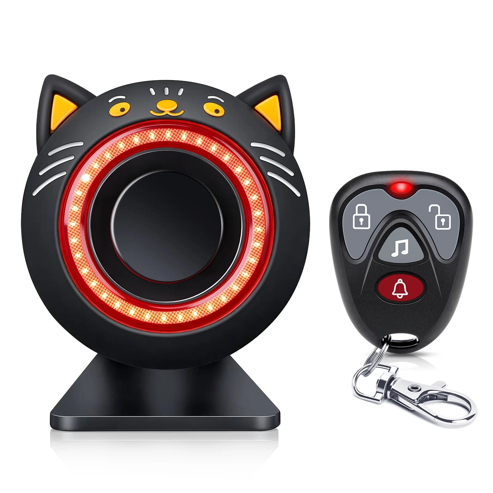 Sectyme 120dB système de sécurité de voiture alarme antivol avec alarme de Vibration de voiture légè