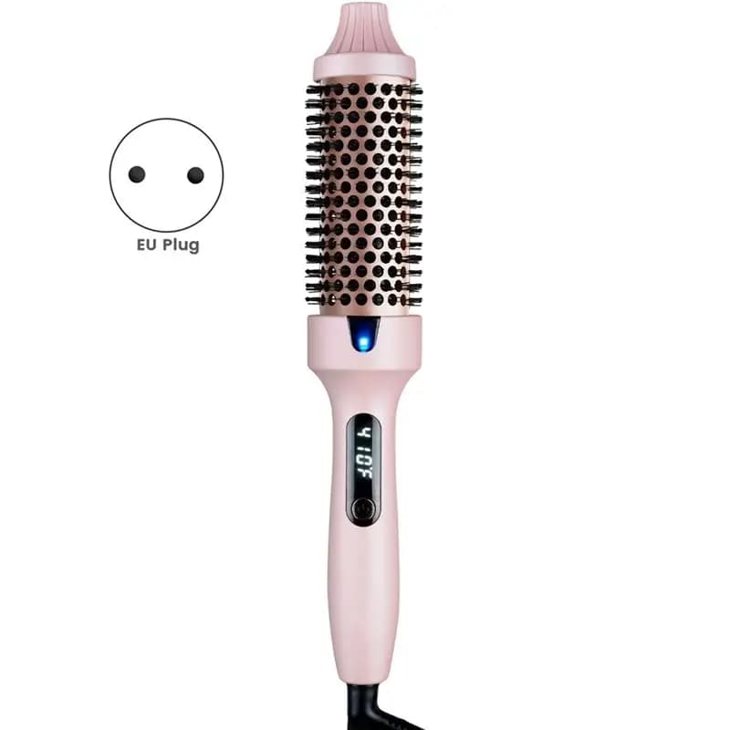 Brosse à friser à brosse thermique A04V, brosse ronde thermique chauffée ionique négative pour Look 