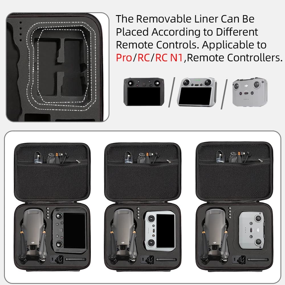 Étui de transport portable pour DJI Mavic 3 Pro Classic, valise de protection, sac de rangement étan