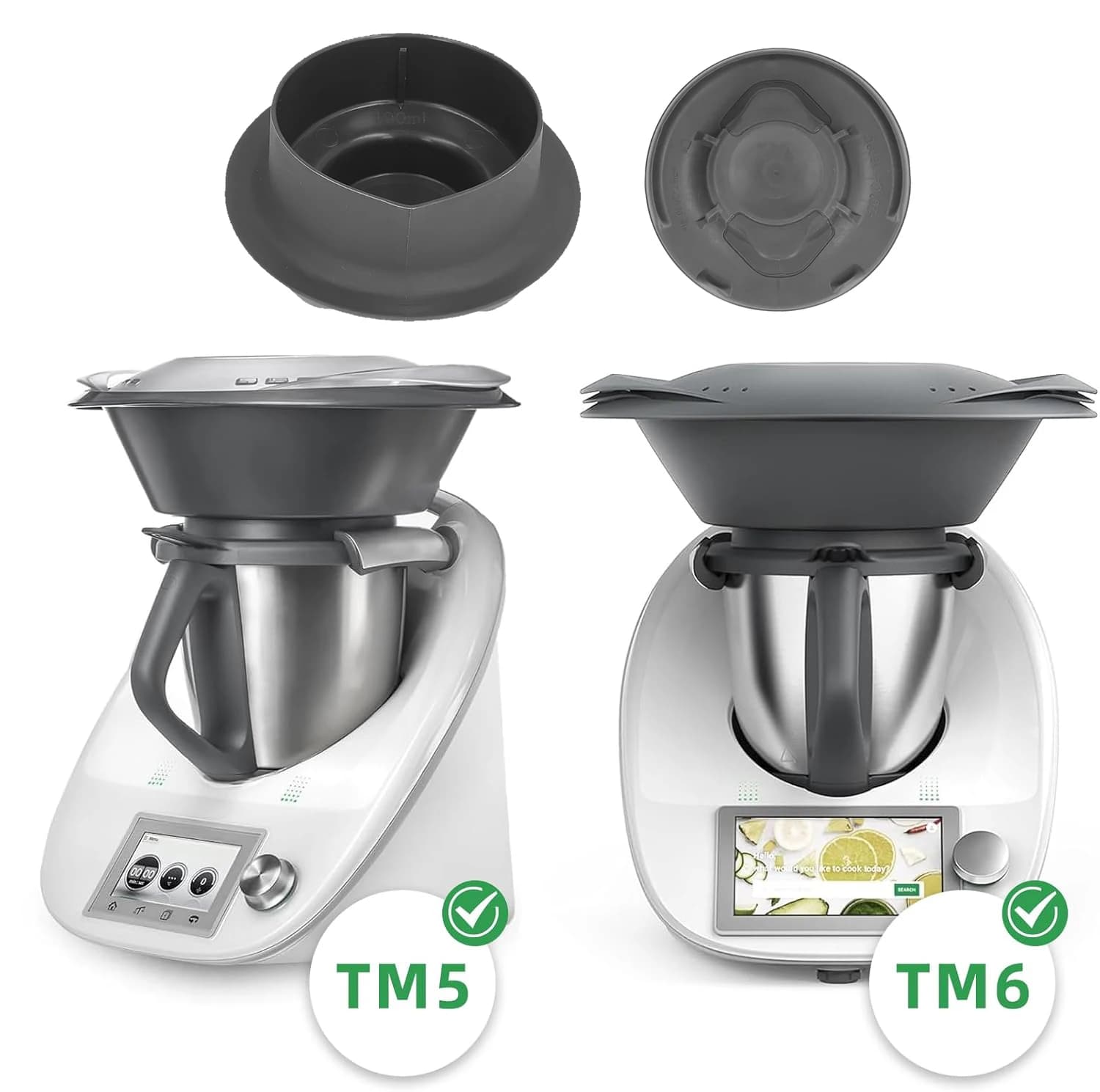 Tasse à mesurer de qualité alimentaire pour mélangeur, pièce de cuisson pour Vorwerk Thermomix TM5 T