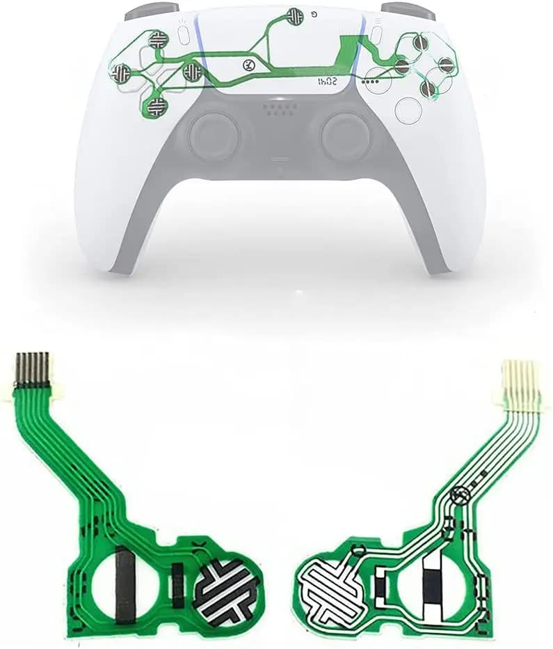 10 pièces Jdm Jds 010 011 030 040 055 pour Sony Dualshock 4 clavier à Film conducteur pour Ps4 Ps5 P