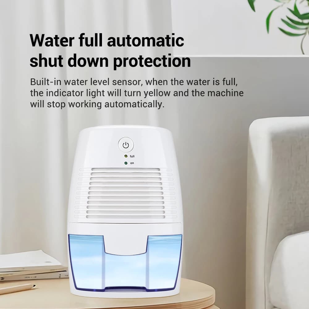 Purificateur d'air portable DeAquarelle, USB, absorbeurs d'humidité muets, sécheur d'air pour la mai