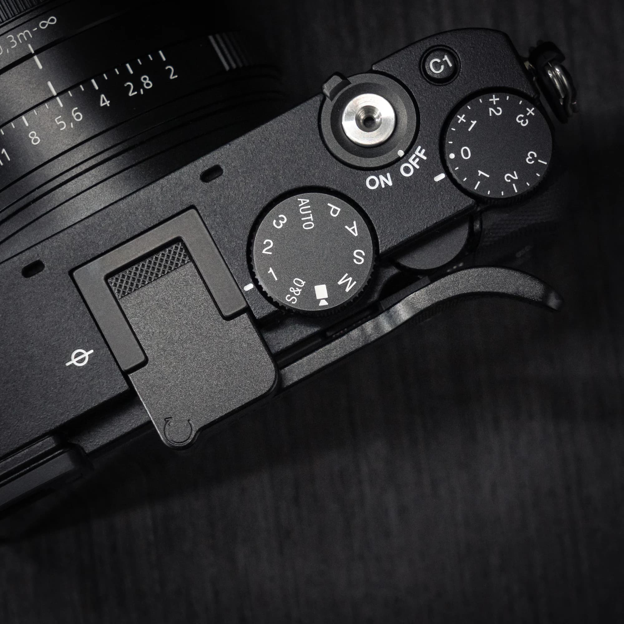 Poignée de maintien en aluminium pour appareil photo Sony RX1R3 RX1RM3 RX1R III, type Hot Shoe Thumb
