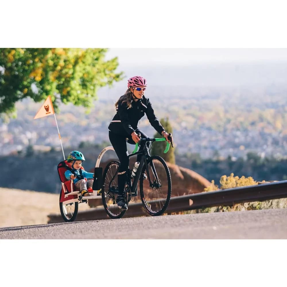 Remorque de vélo Blast, rouge, taille unique