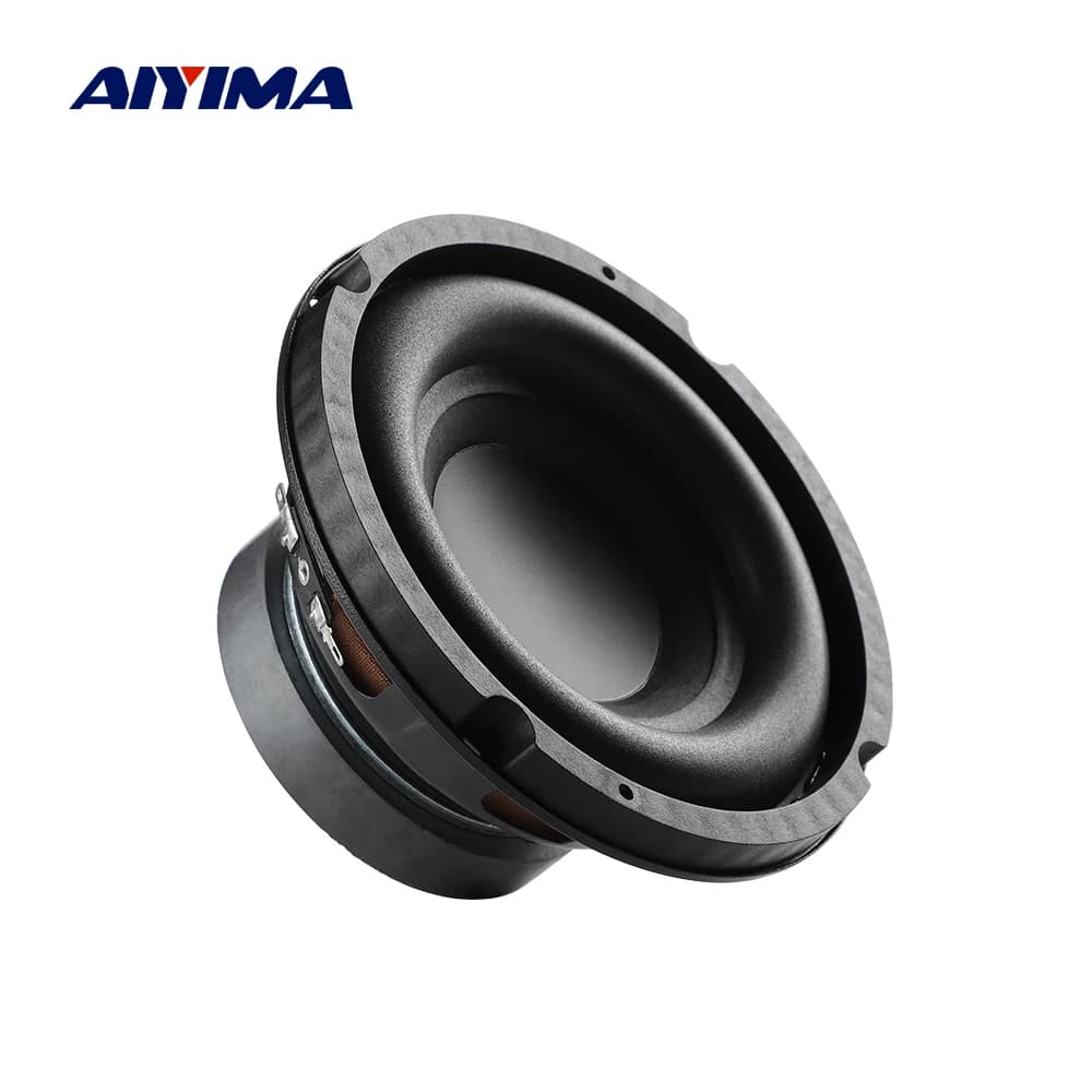 AIYIMA 1 pièces 6.5 pouces 4 Ohm 40W caisson de basses haut-parleurs caisson de basses son haut-parl