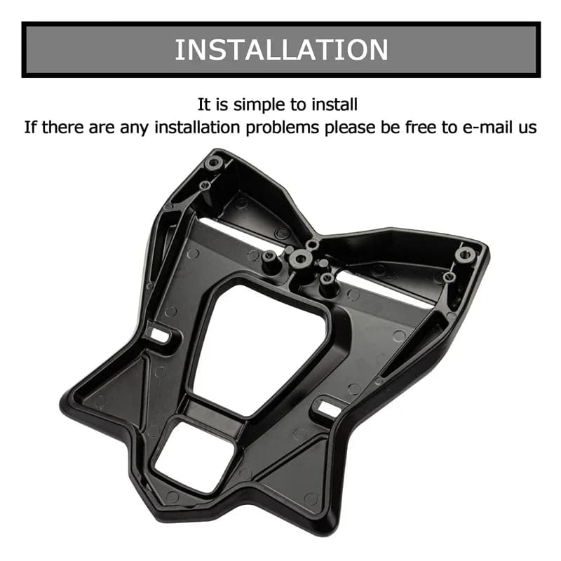 Bagage arrière de moto T1 Rainbow Bar Electrolux Top Mount, accessoire de plaque de support rapide p