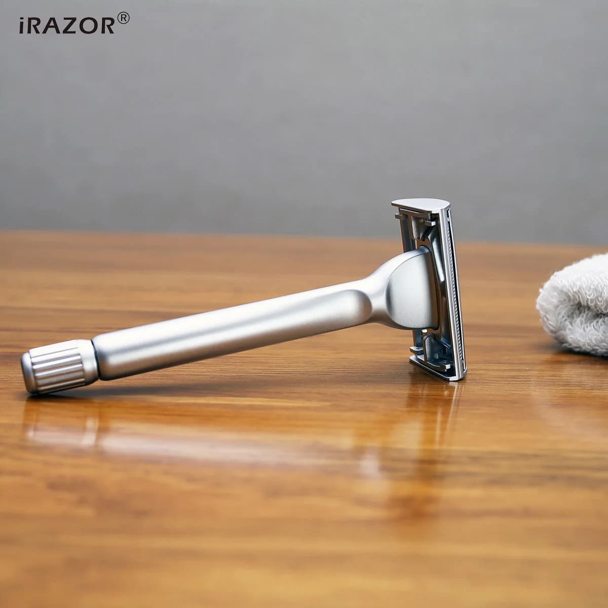 IRAZOR – rasoir de sécurité à Double bord pour hommes, nouveau Design papillon lourd, avec 10 rechar