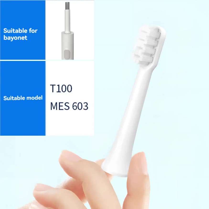 Têtes de brosse de rechange pour brosse à dents électrique MIJIA T100 Mes603, 6/12 pièces, brosses à