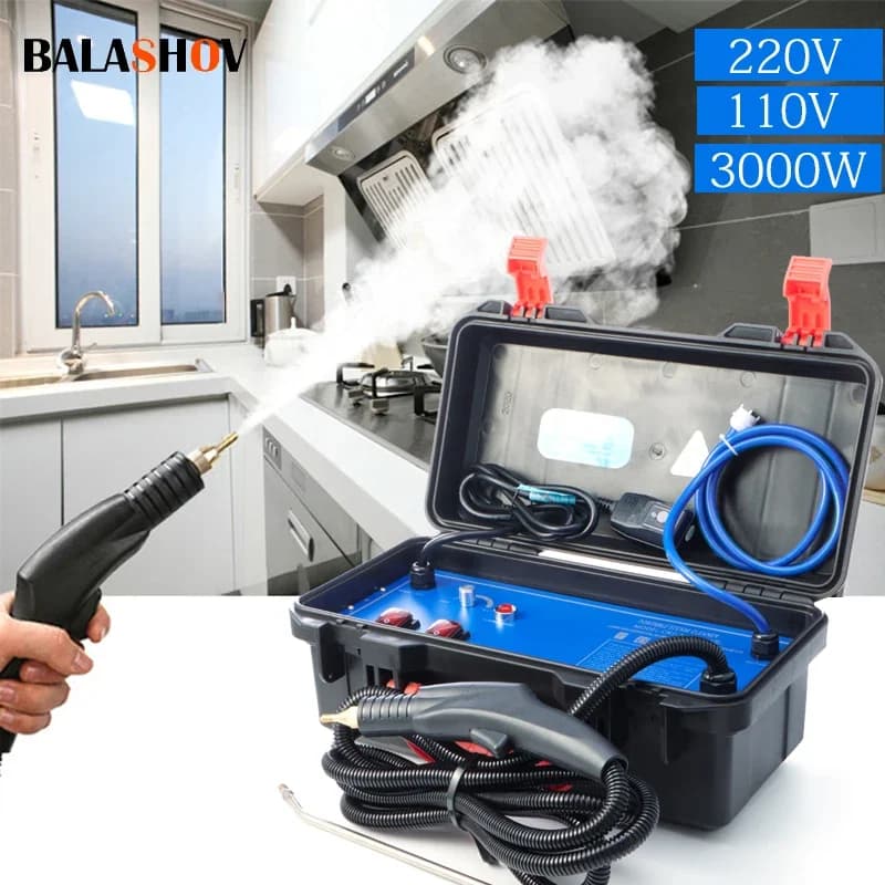 Pistolet de pulvérisation d'eau haute température 3000W, nettoyeur à vapeur pour climatiseur, hotte 