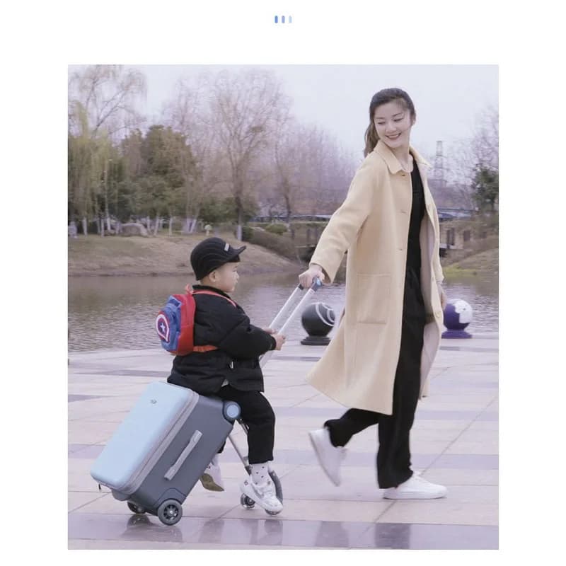 Valise de voyage pour poussette pour enfants, équitation et assise, coffre multifonction étanche et 
