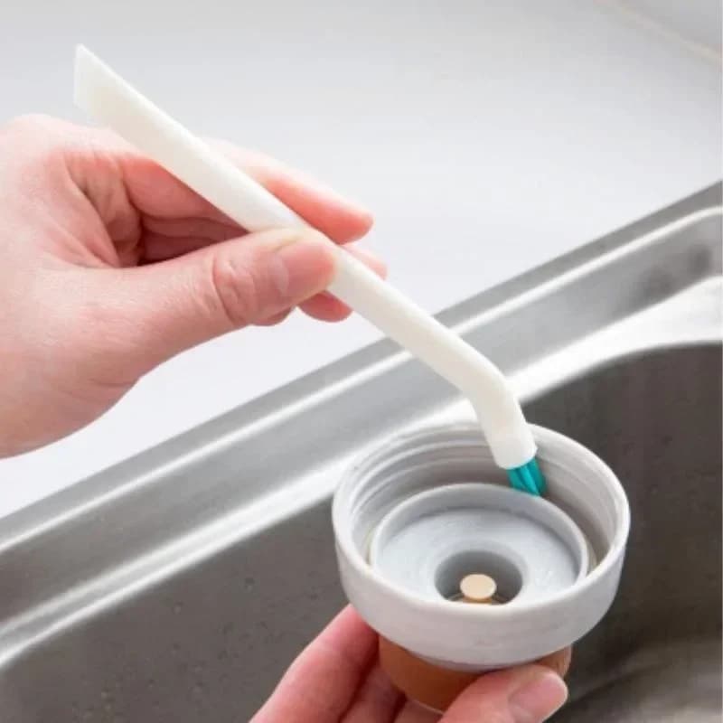 2 pièces/ensemble nettoyage étroit * brosse longue poignée Portable écart biberon écart brosse de ne