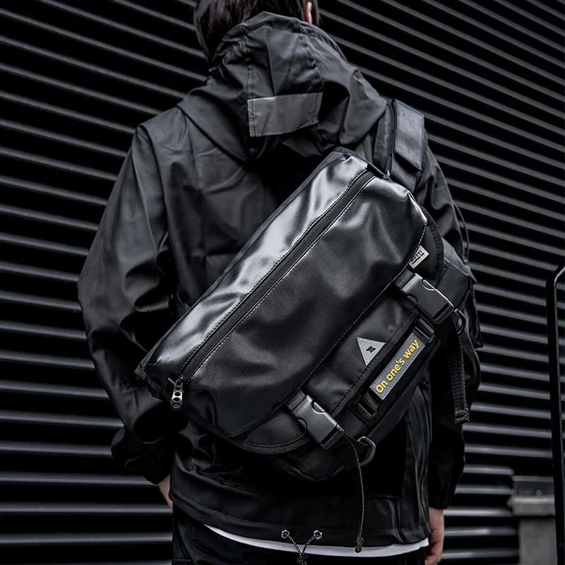 Sacs de messager Oxford imperméables pour hommes, sac à bandoulière de grande capacité, sacs à bando