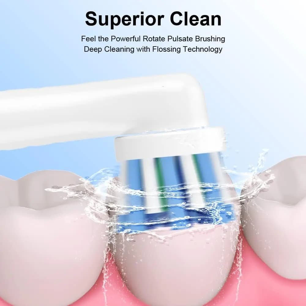 Recharge universelle de tête de brosse pour brosse à dents électrique Oral B, fil de nettoyage de pr