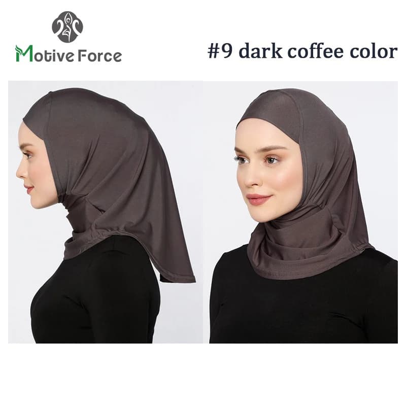 Hijab femme musulman ramadan abaya femme islam foulard musulmane pour femme bonnet soie de medine Hi