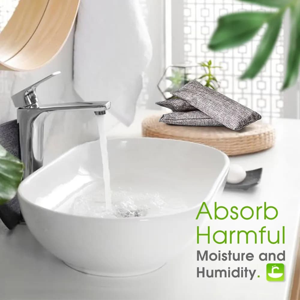 Sacs en charbon de bambou naturel, 10/20/30 pièces, purificateur d'air, charbon actif, absorbeur d'o