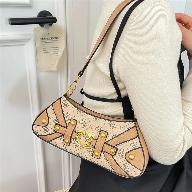 Nouveau sac bandoulière moto pour femme, sac à l'épaule décontracté de haute qualité, style Hot Girl