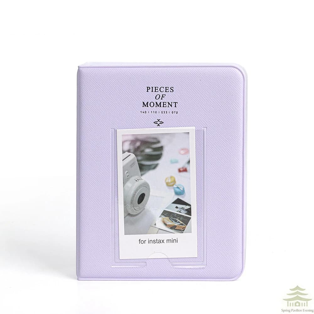 Album Fujifilm Instax Mini à 64 pochettes – Étui pour photos Polaroid pour mariage, rangement de car