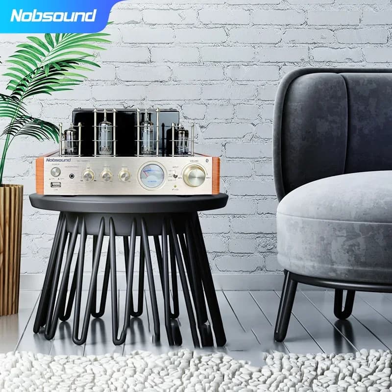 Amplificateur de puissance à tube HIFI, sans fil, Bluetooth 2.1 canaux, Audiophile, 6erian * 2 6N1*2