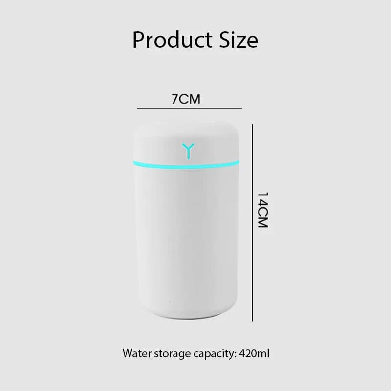 Humidificateur d'air portable pour la maison et la voiture, pulvérisateur d'huile aromatique, brumis