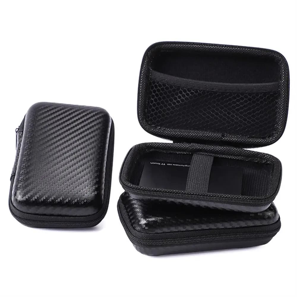 Brûleur-Sac à fermeture éclair pour chargeur de téléphone portable, sac de protection, étui pour dis