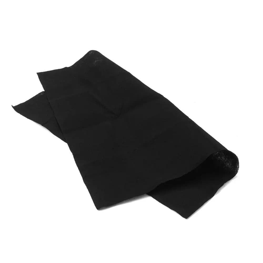 Tissu de maison personnalisé, épaisseur 1m x 1m, 3mm, noir, charbon actif, purificateurs d'air HEPA,