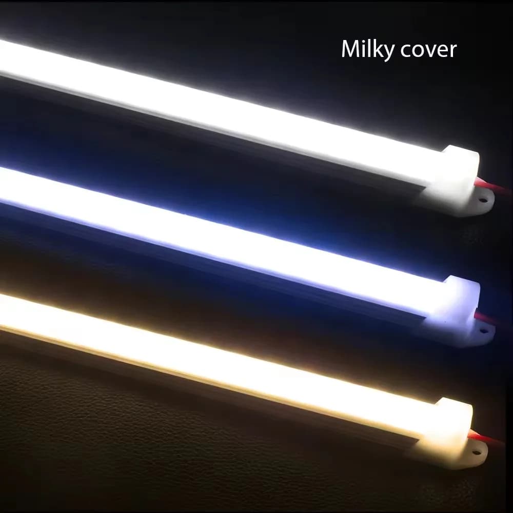 1pc 12v 24v Led bande dure Led barre rigide Tube Led 10cm 14cm 18cm 22cm 27cm 5w 7w 3000k 4000k 6000