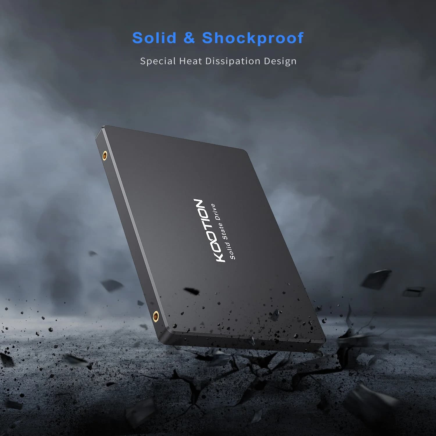 KOOTION Sata SSD 2 to 1 to 512GB 256GB 128GB SATA3 disque SSD interne 2.5 pouces disque dur HDD pour