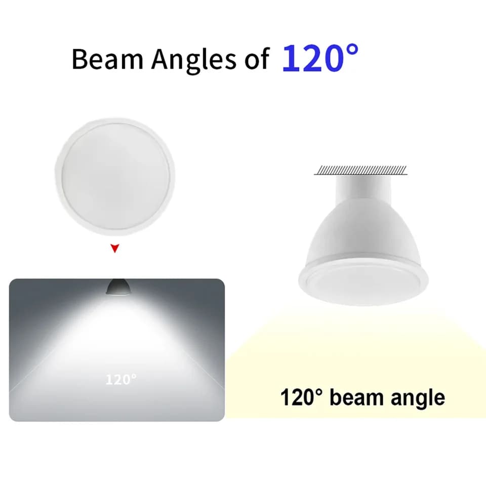 10 pièces 220V 3W 6W 9W 12W ampoule LED GU10 projecteur LED lampe de maïs lampe à économie d'énergie