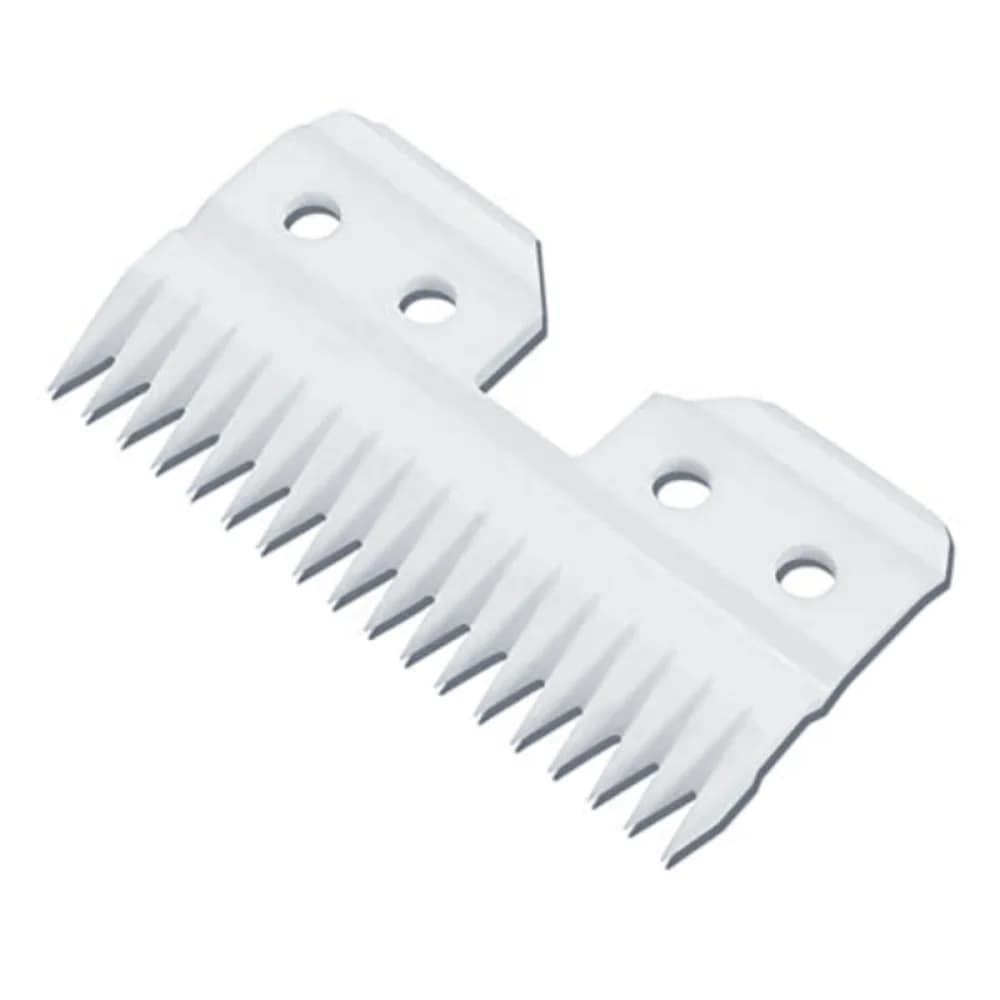 Tondeuse pour animaux de compagnie à 18 dents, lame mobile en céramique, lame de toilettage pour chi