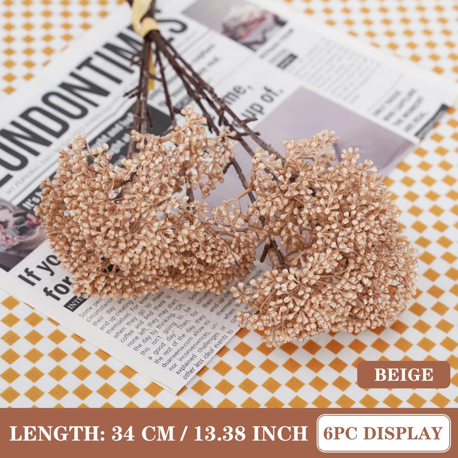 Bouquet de plantes artificielles, Arrangement floral, fleur de Millet, décoration de maison, fausses