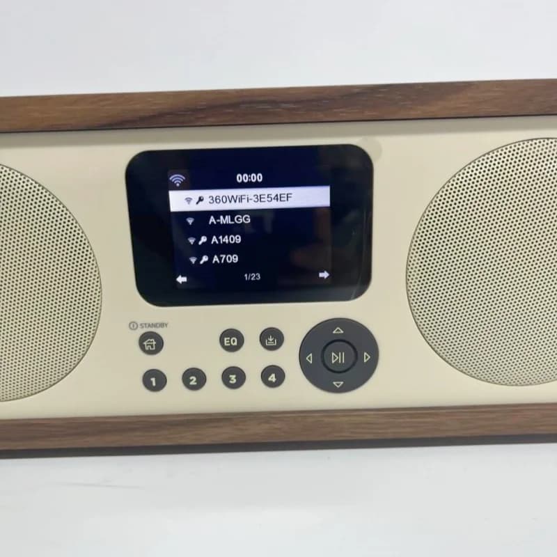 D2/D4 Wifi Internet Radio numérique intégré Spotify HD écran couleur horloge maison multi-usages Blu