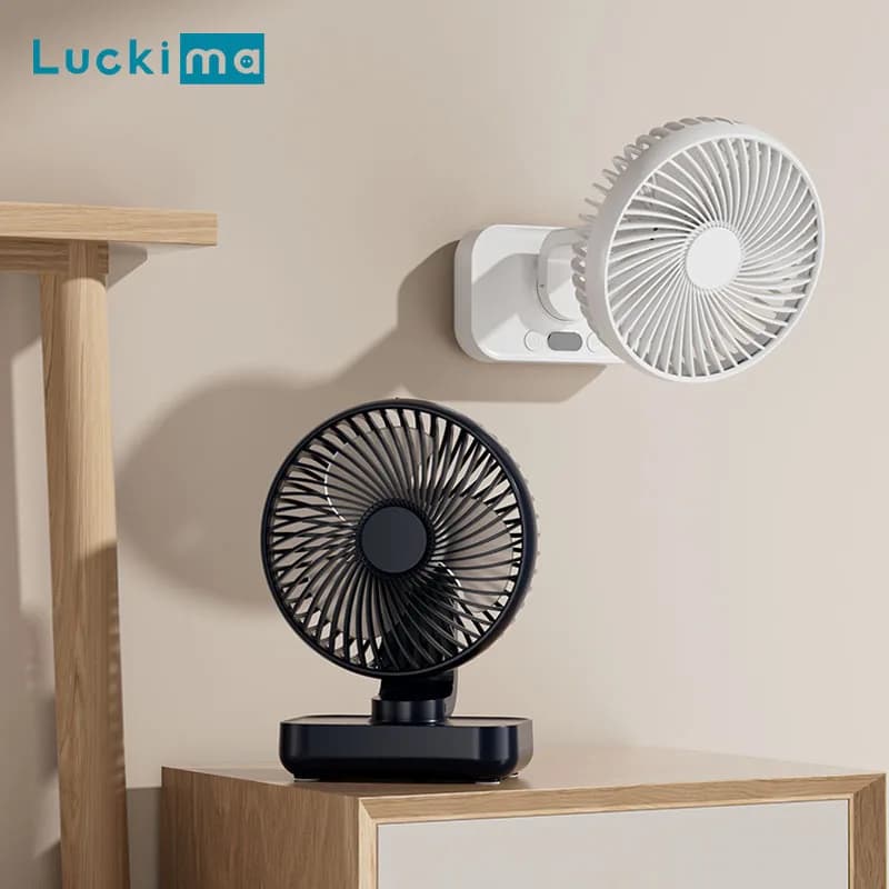 Ventilateur de Table Portable type-c Rechargeable 4 vitesses bureau USB ventilateur de refroidisseme