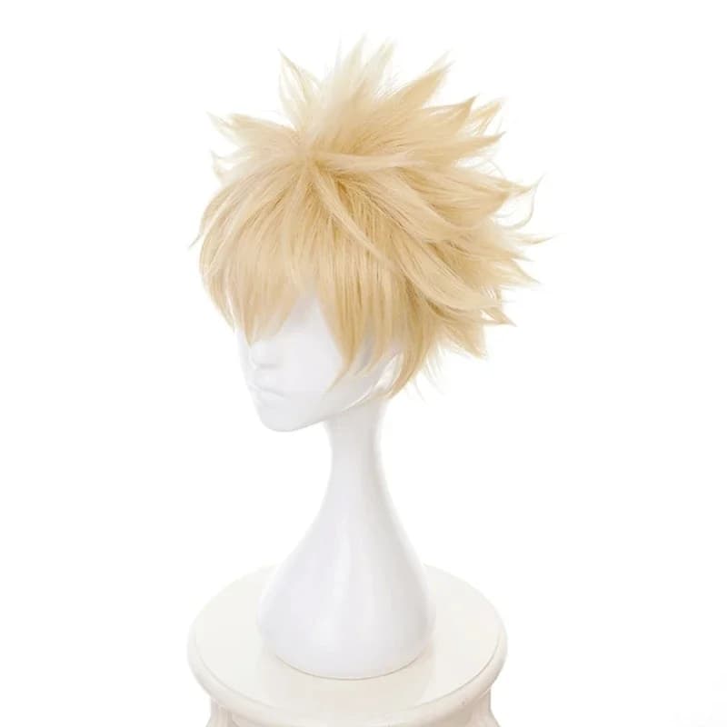 Perruque synthétique My Hero Academia Midoriya Izuku Bakugou Katsuki Bakugo, perruque courte pour Co