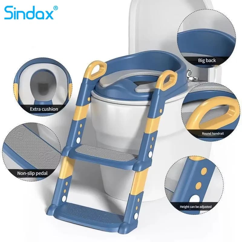 Tabouret de pied pliable pour enfants, siège de toilette pour bébés garçons et filles, outil d'assis