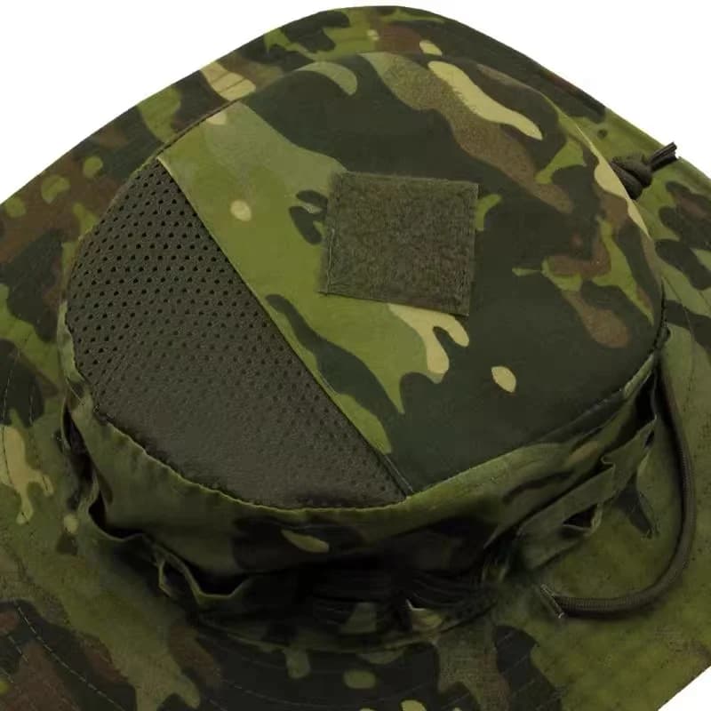Casquette Bonnie à poche carrée pour passionnés tactiques, seau d'extérieur, chapeaux Benny, Multica