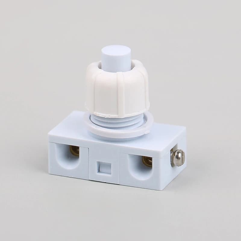Commande au pied d'éclairage de lampe de type OVNI, pédale en ligne, interrupteur à bouton-poussoir,