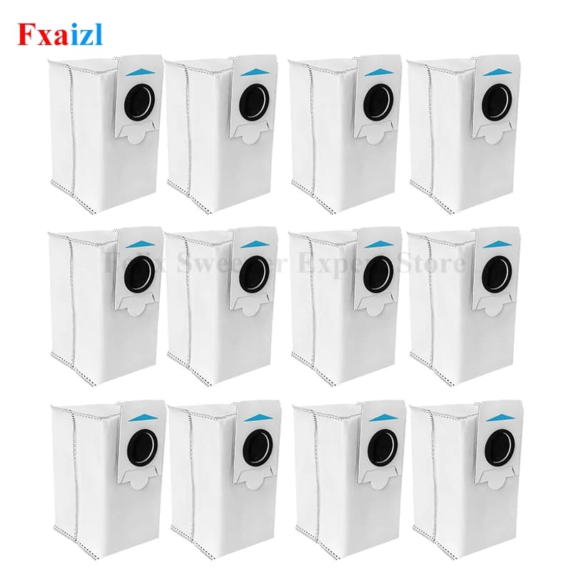 Sac à poussière pour aspirateur Robot ECOVACS T30S / T30S PRO / T30S PRO OMNI / T30S COMBO / X2, piè