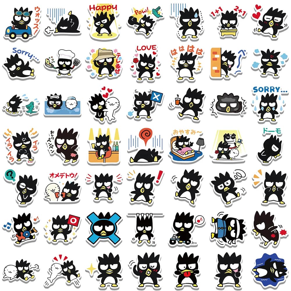 Autocollant de dessin animé Sanrio, étiquette Scrapbooking, pour ordinateur portable, Skateboard, vo