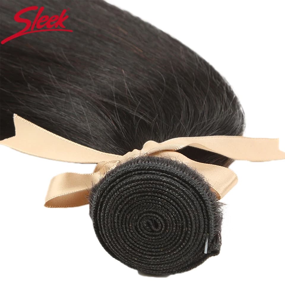 Mèches Brésiliennes Naturelles Remy Lisses Rose, Rouge, Orange, Extensions de Cheveux pour Femme