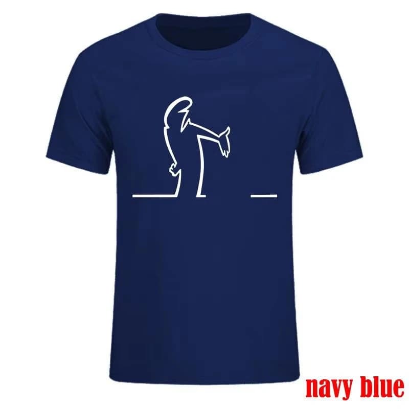 T-shirts d'été pour hommes femmes Balum La Linea t-shirt graphique drôle coton confortable Premium C