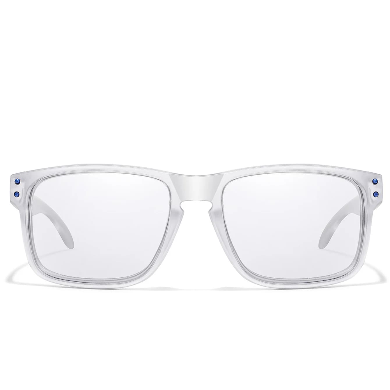 Lunettes de soleil photochromiques pour hommes et femmes, lunettes carrées classiques pour course en