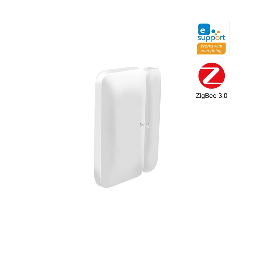 Capteur de porte/fenêtre sans fil Tuya Zigbee, mini détecteur de porte intelligent pour la maison, s