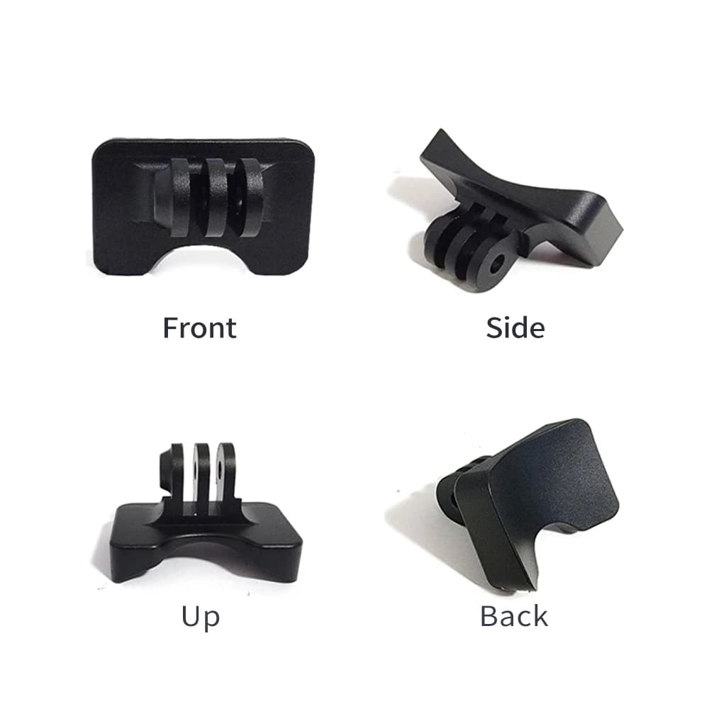 Support de menton en aluminium personnalisé pour casque AGV K6, pour GoPro Hero 13 12 11 Insta360 X4