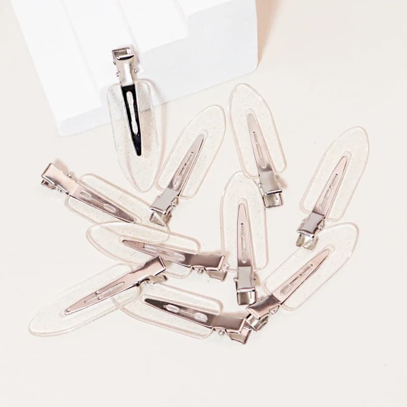 Pinces à cheveux transparentes sans couture pour filles, 10 à 50 pièces, accessoires de maquillage p