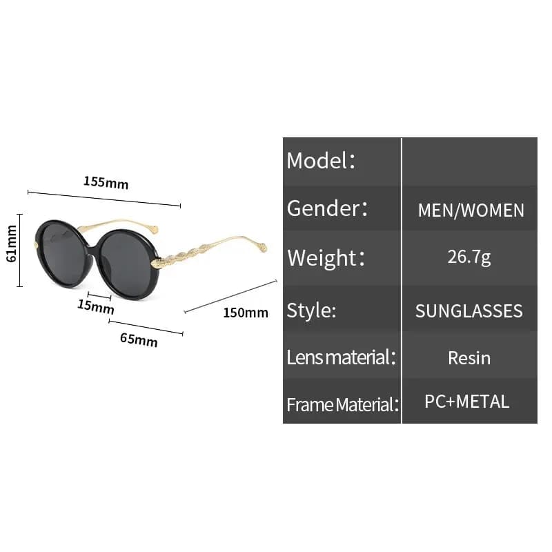 KAMMPT lunettes de soleil rondes rétro pour femmes mode populaire Vintage cadre hommes luxe tendance