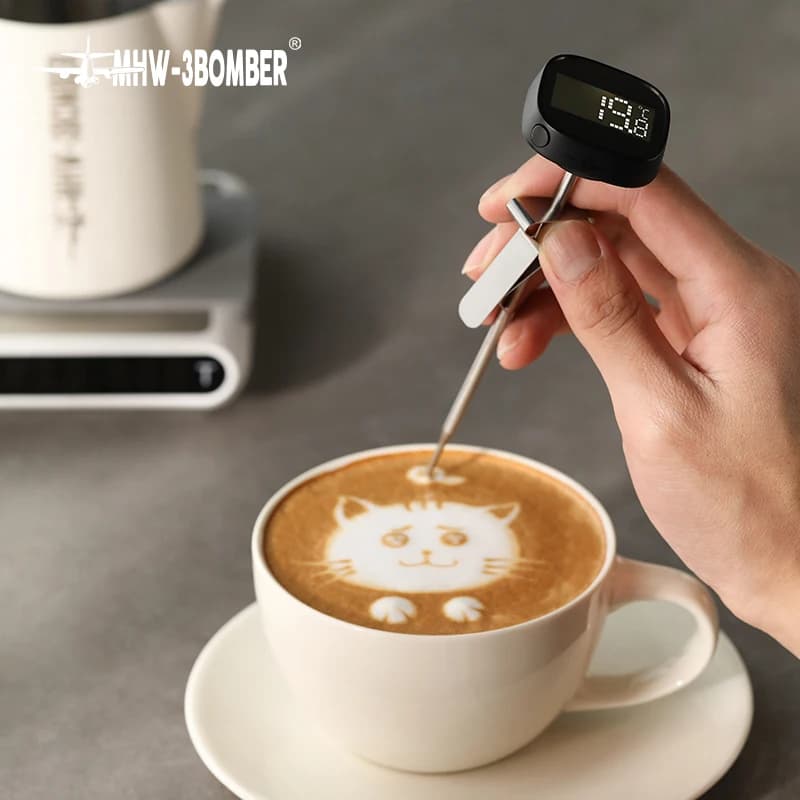 Thermomètre numérique à lecture instantanée MHW-3BOMBER, cafetière, thermomètre alimentaire pour la 