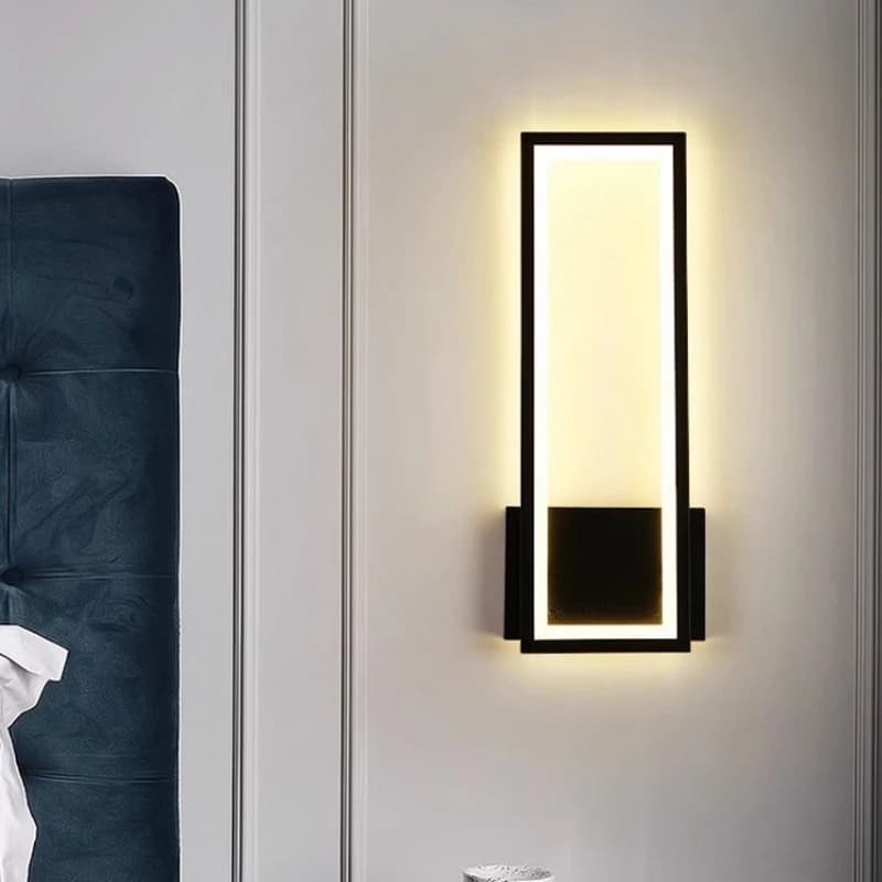Applique murale LED moderne et créative, luminaire décoratif d'intérieur, idéal pour un fond de télé