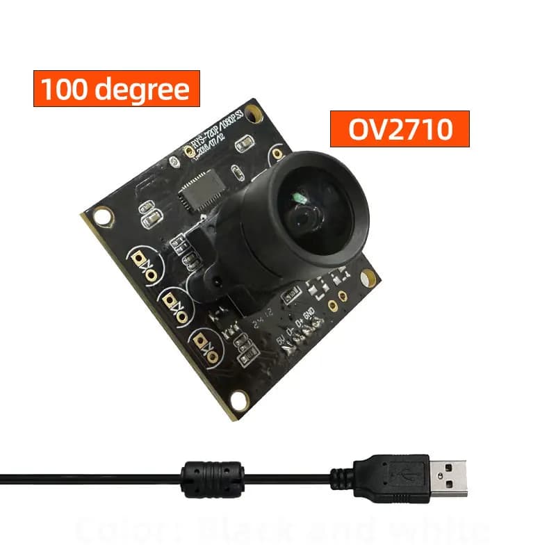 Caméra OV2710 Autodarts, module de caméra USB 100 degrés, 2MP1080P, caméra industrielle 120FPS, webc