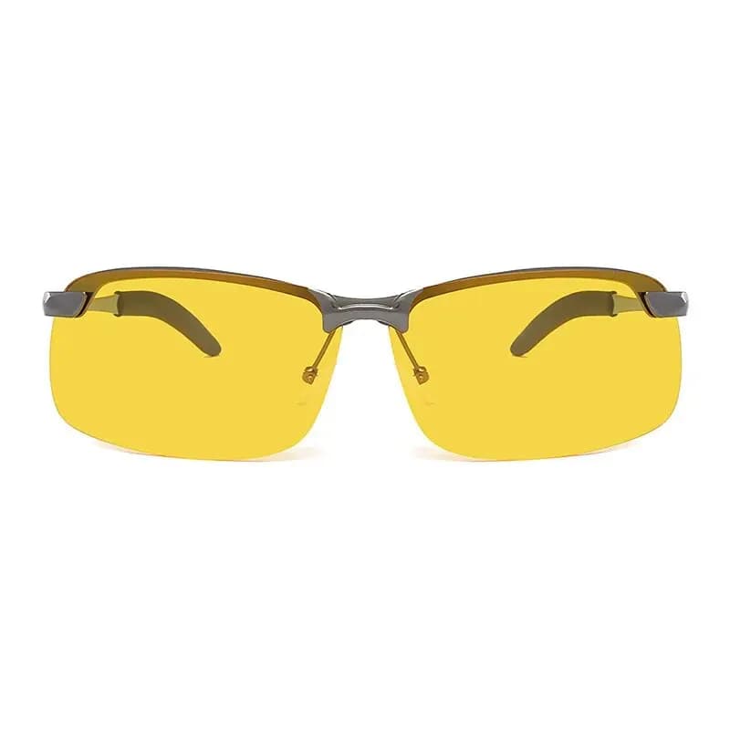 Lunettes de vision nocturne pour hommes, lunettes de soleil polarisées, protection du conducteur, co