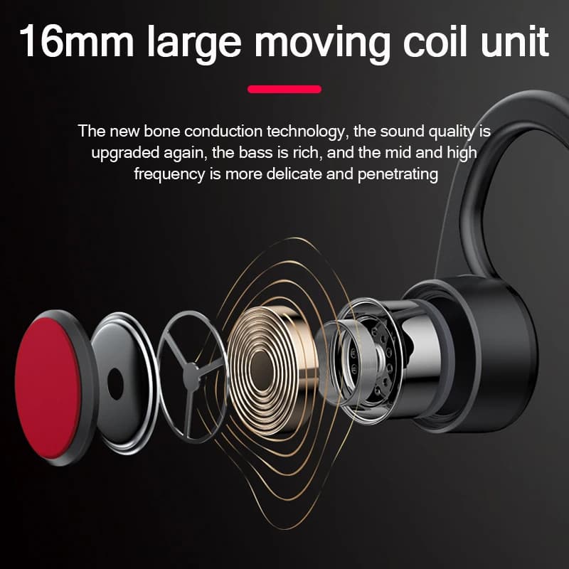 Original Lenovo X3 Pro Conduction osseuse sans fil Bluetooth 5.3 casque 10 pièces/5 pièces/2 pièces 